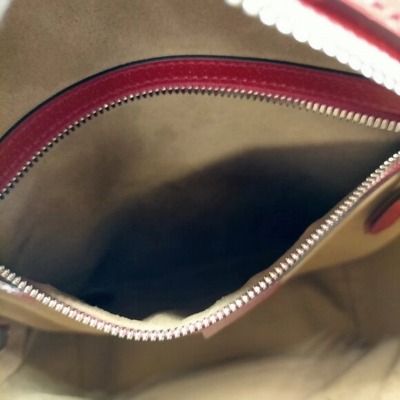 Gucci BackPack Bag Sherry Line Brown PVC 900-071725 - Picture 9 of 13